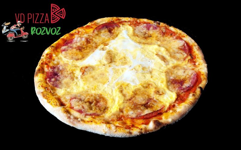 VDPizza Šternberk - 28. MEXICANA - (salám, vejce, chilli, sýr)