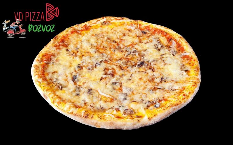 VDPizza Šternberk - 34. ALLA ROMAN - (sardinky, cibule, sýr)