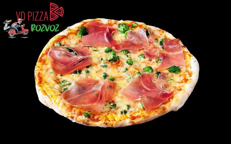 VDPizza Šternberk - 40. ALPINA - (parmská šunka, brokolice, sýr)
