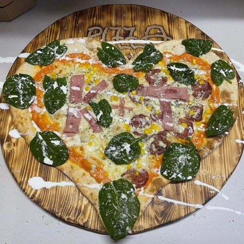 Pizza Station Žďár nad Sázavou - Pizza srdce do komentáře z jakých surovin
