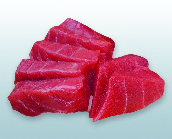 Sushibar Pasáž Šumperk - 31. Sashimi z tuňáka 50g